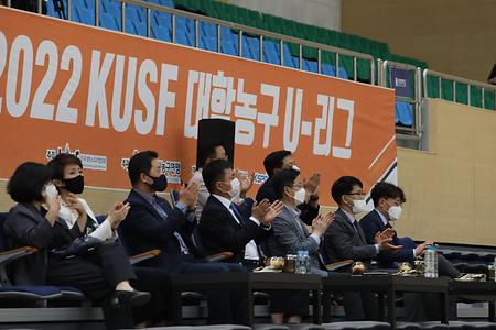 2022 KUSF 대학농구 U-리그 상명대 홈경기 응원  이미지